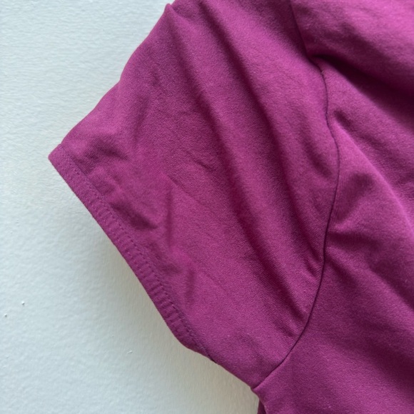 Free People Plum Short Sleeve Top - Picture 5 of 6
